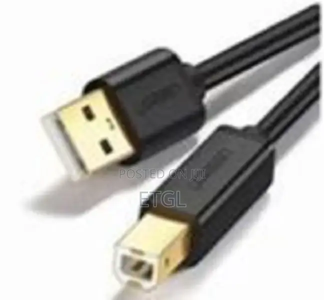 ,UGREEN USB 2.0 AM to BM Print Cable 2m (Black) - US135