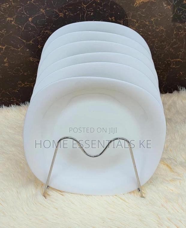 6 PCS Square Ceramic Dinner Plates