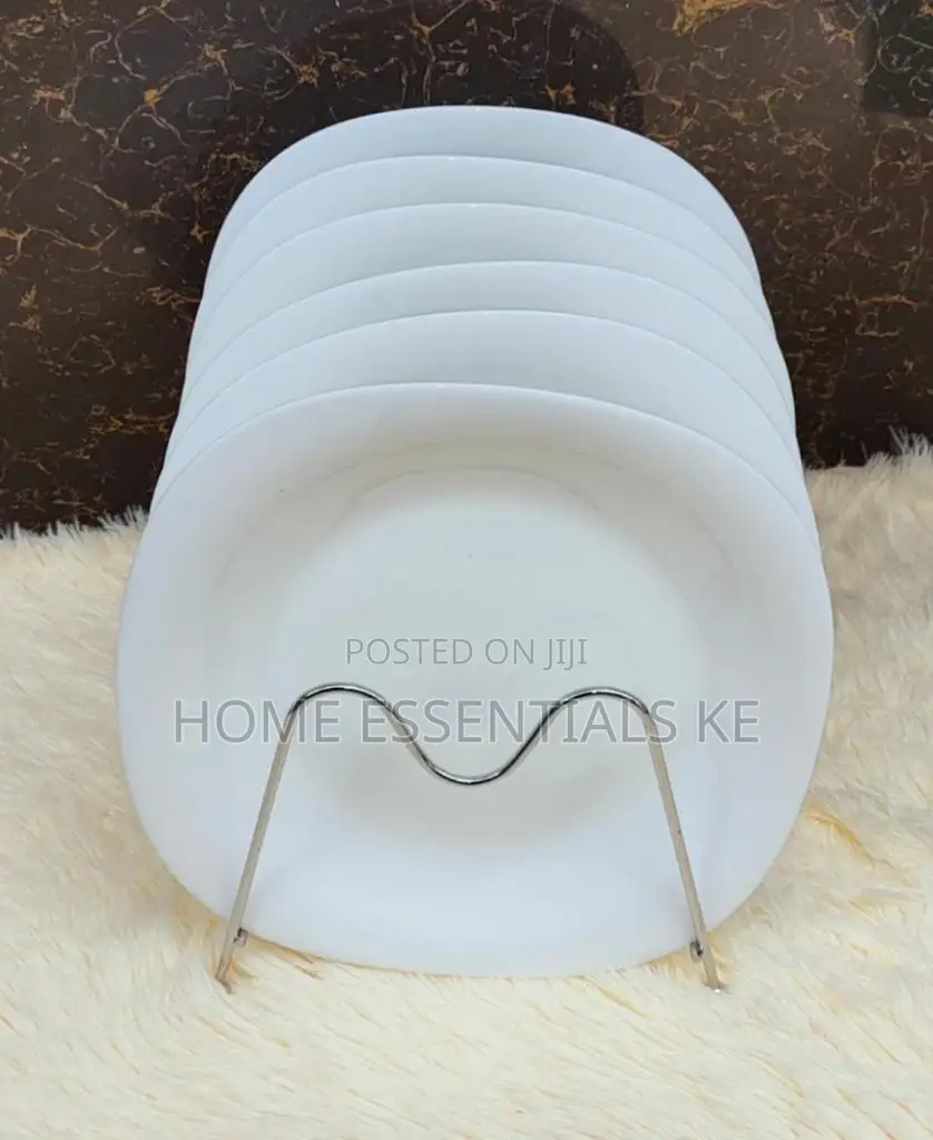 6 PCS Square Ceramic Dinner Plates