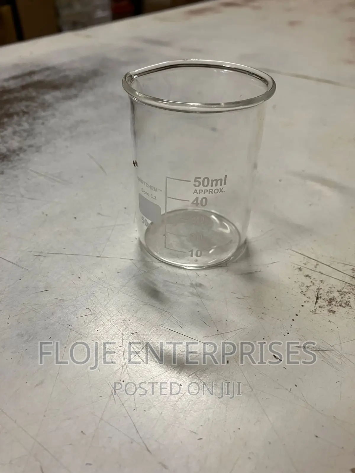 Glass Beaker 50ml