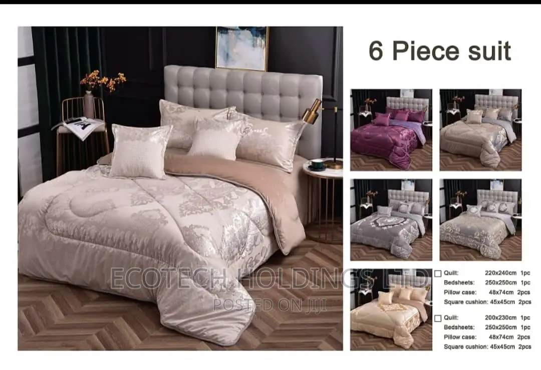6 by 7 Silkish Duvet Set Size 6 by 7