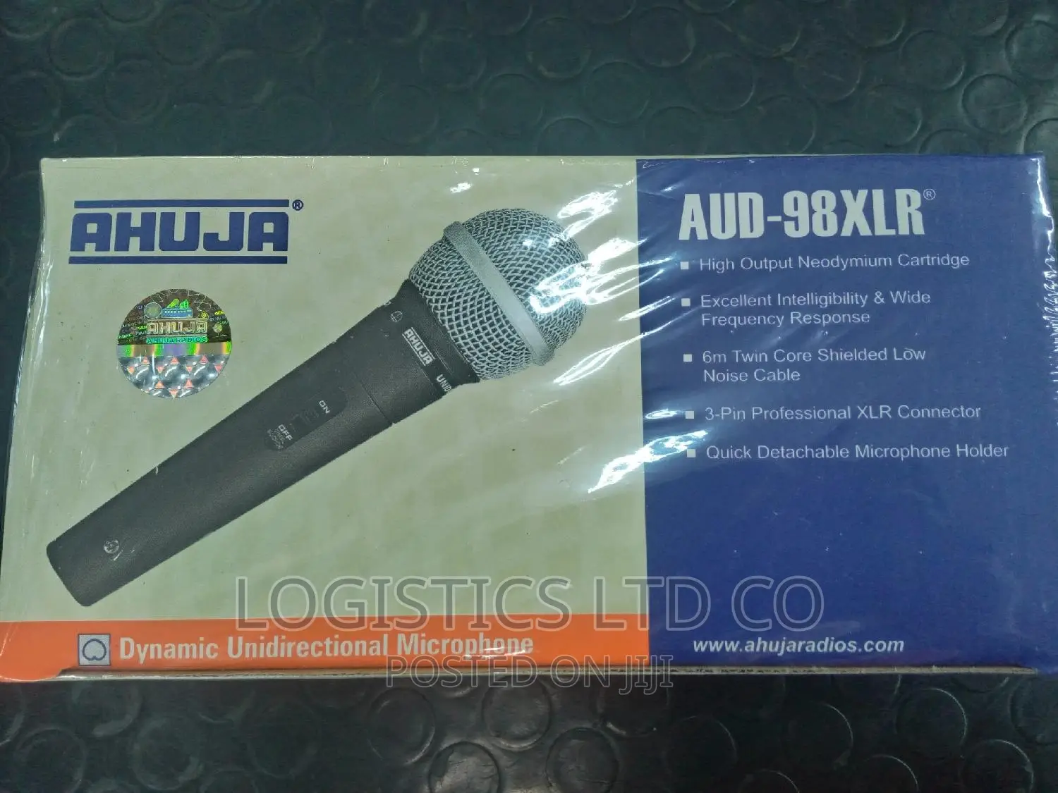 Ahuja Microphone Aud 98XLR