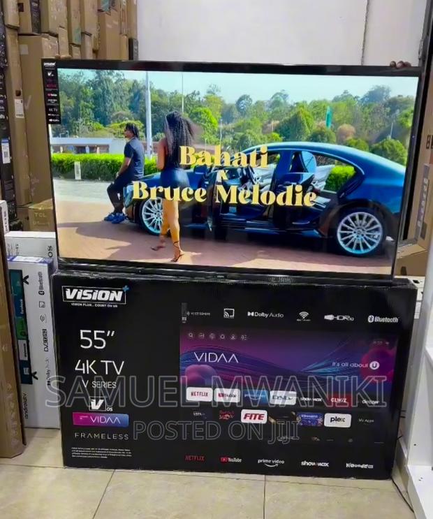 Vision Plus 55′′ Uhd Frameless Smart Tv Netflix New Model - thumbnail 5