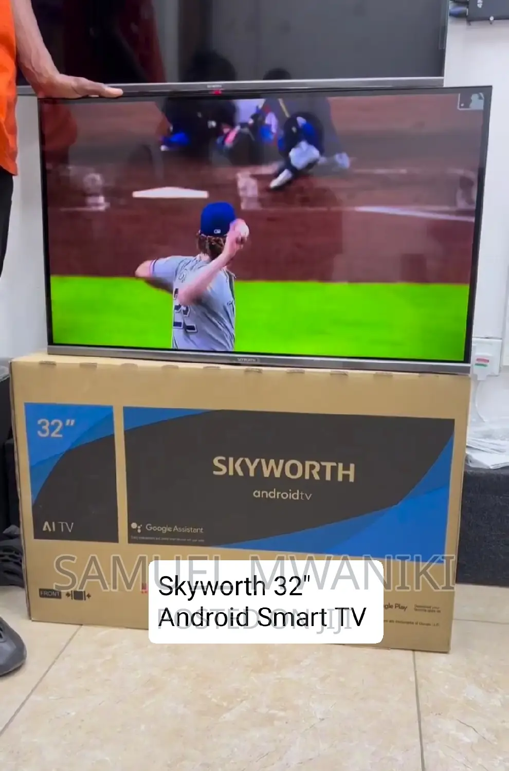 Skyworth 32” FHD Frameless Smart Android Tv Netflix Youtube