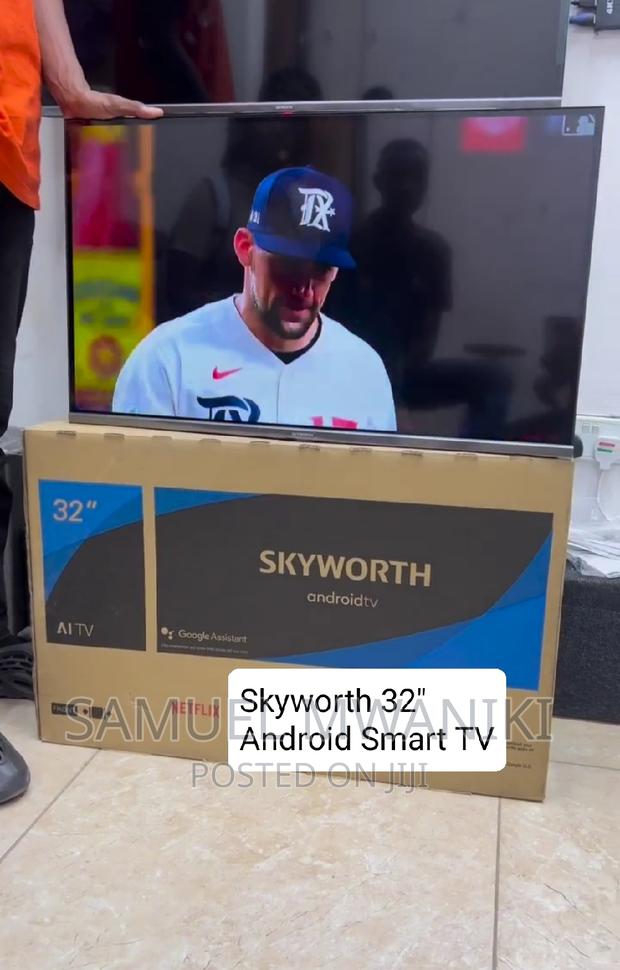 Skyworth 32” FHD Frameless Smart Android Tv Netflix Youtube - thumbnail 3