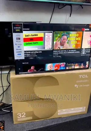 TCL 32" Frameless Smart Android Tv Netflix With Bluetooth