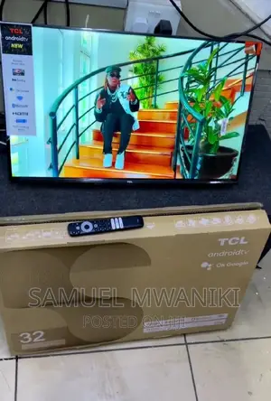 TCL 32" Frameless Smart Android Tv Netflix With Bluetooth