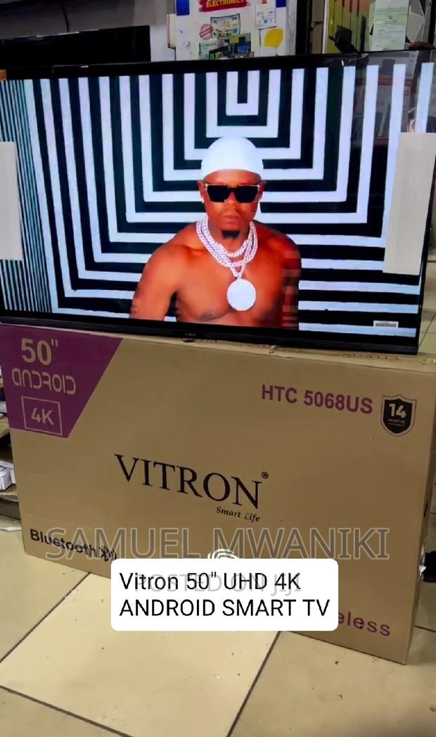 Vitron 50" Uhd Smart Android Tv Frameless Design Netflix - thumbnail 2
