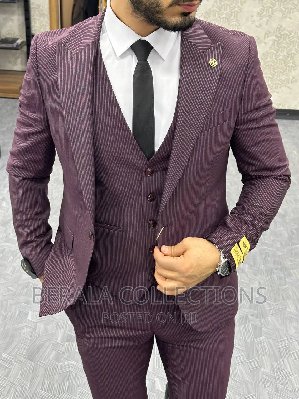 Formal/ Official Pinstriped Suits