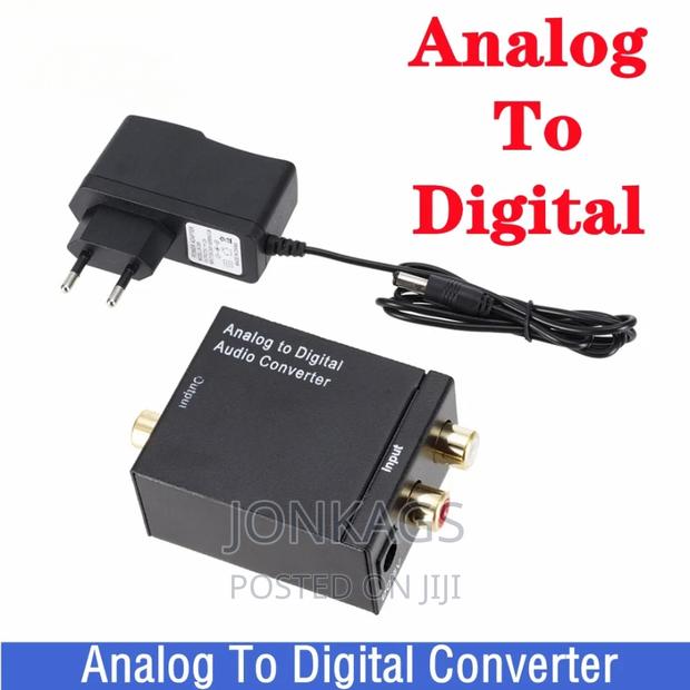 Analogue to Digital Audio Converter ( AV to Optical/Coaxial)