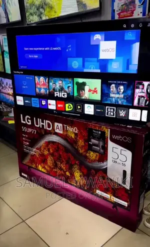 Lg 55” Uhd Smart Webos Tv, Magic Remote Netflix New Model