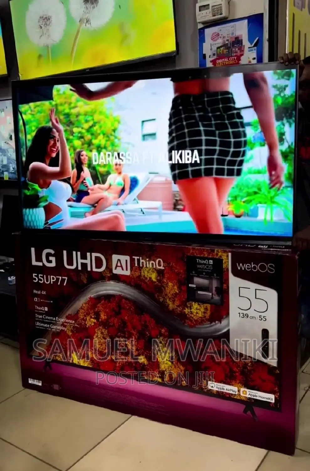 Lg 55” Uhd Smart Webos Tv, Magic Remote Netflix New Model
