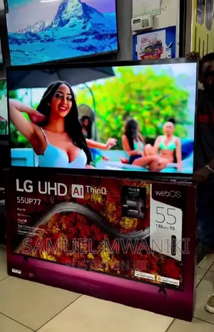 Lg 55” Uhd Smart Webos Tv, Magic Remote Netflix New Model