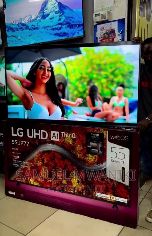 Lg 55” Uhd Smart Webos Tv, Magic Remote Netflix New Model - thumbnail 4
