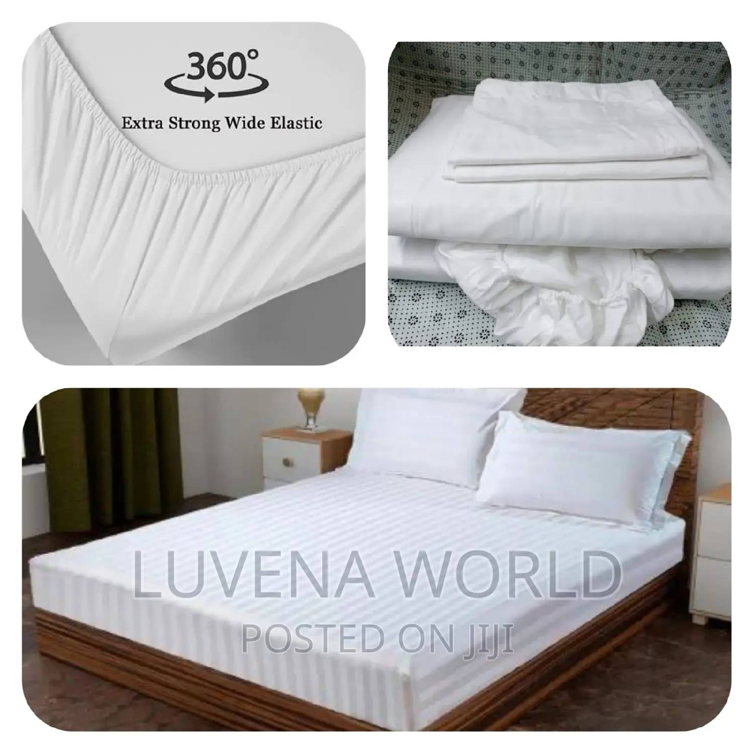 5 Piece Cotton Bedsheets