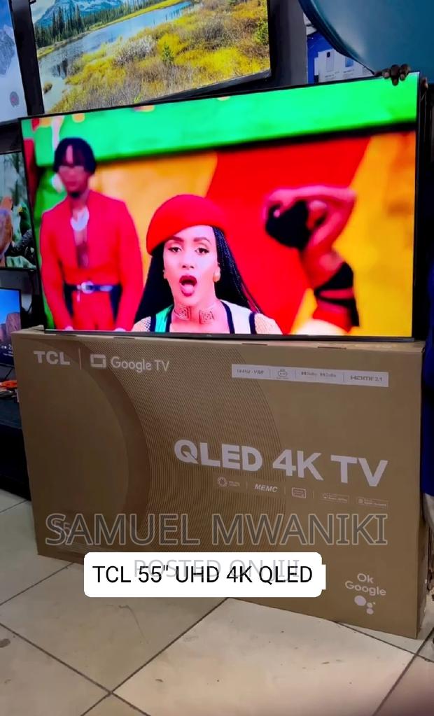 TCL 55" Qled Uhd Google Tv Has Dolby Vision Dolby Atmos - main view