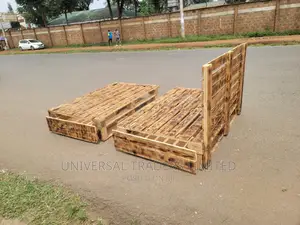 Pallets Bed - DIY Detachable Pallet Bed With Drawers - 5x6