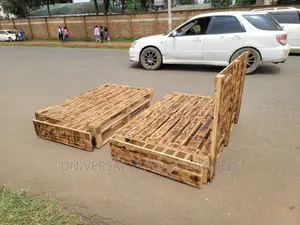 Pallets Bed -Premium DIY Detachable Pallet Bed - 5x6 Bed