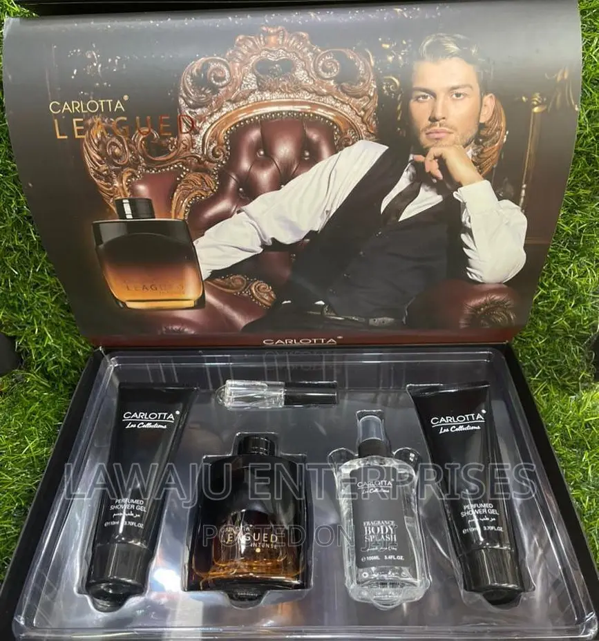 5in1 Carlotta Bad Man Perfume Lotion Set for Men
