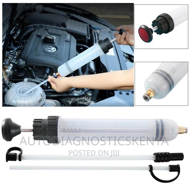 Vehicle Oil Fluid Extractor Syringe 1.5 Litres