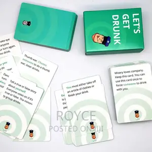 Lets Get Drunk Card Game