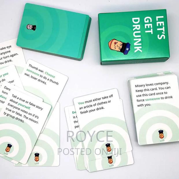 Lets Get Drunk Card Game - thumbnail 3