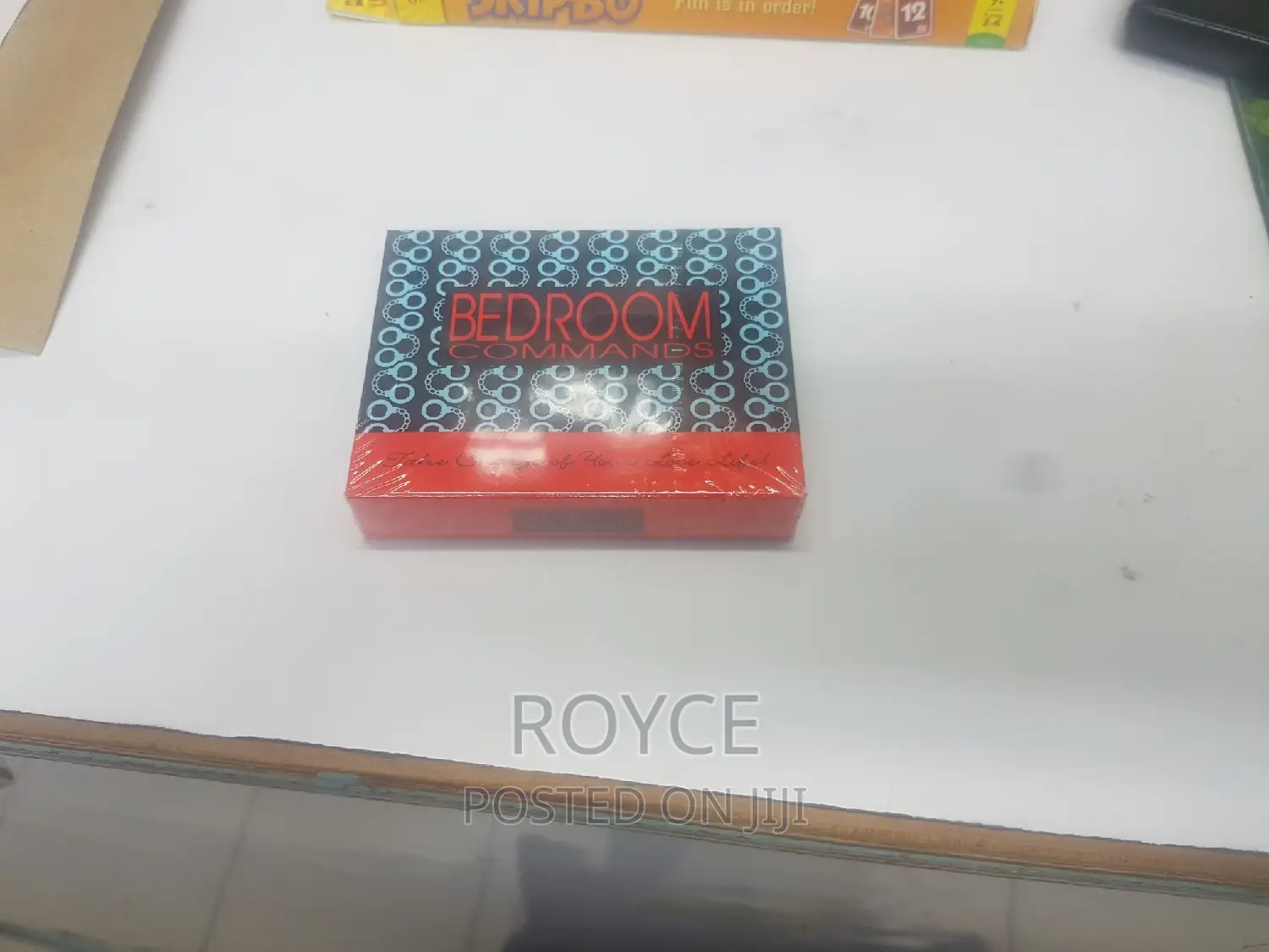 Bedroom Commands Card Game