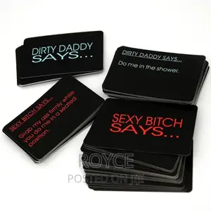 Bedroom Commands Card Game