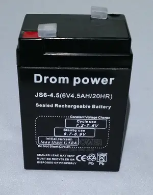 Drom Power 6v 4.5ah Lead Acid Battery