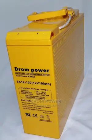 Drom Power 12V 100ah Gel Battery