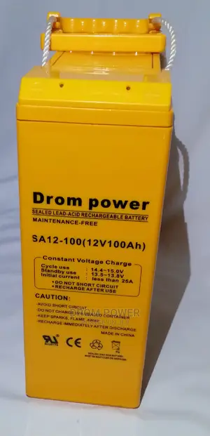 Drom Power 12V 100ah Gel Battery