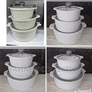 3pcs Ceramic Serving Set