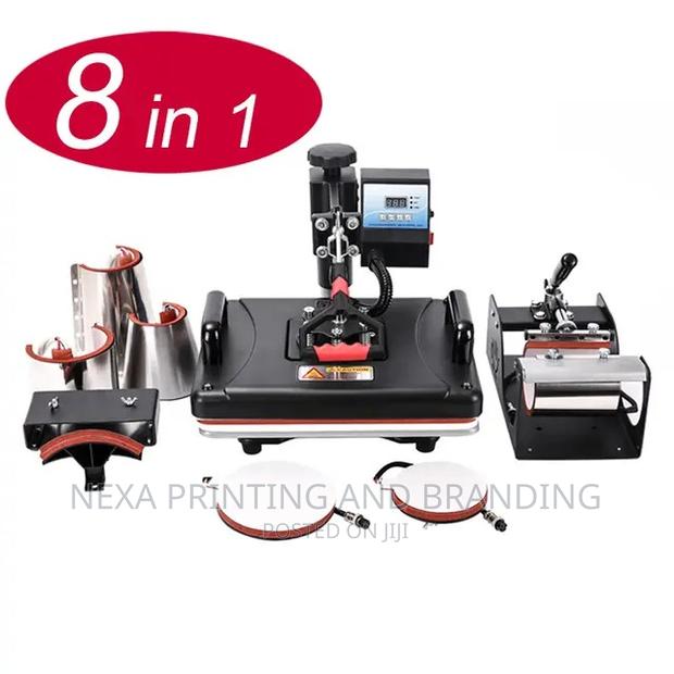 8 In 1 Heat Press Machine