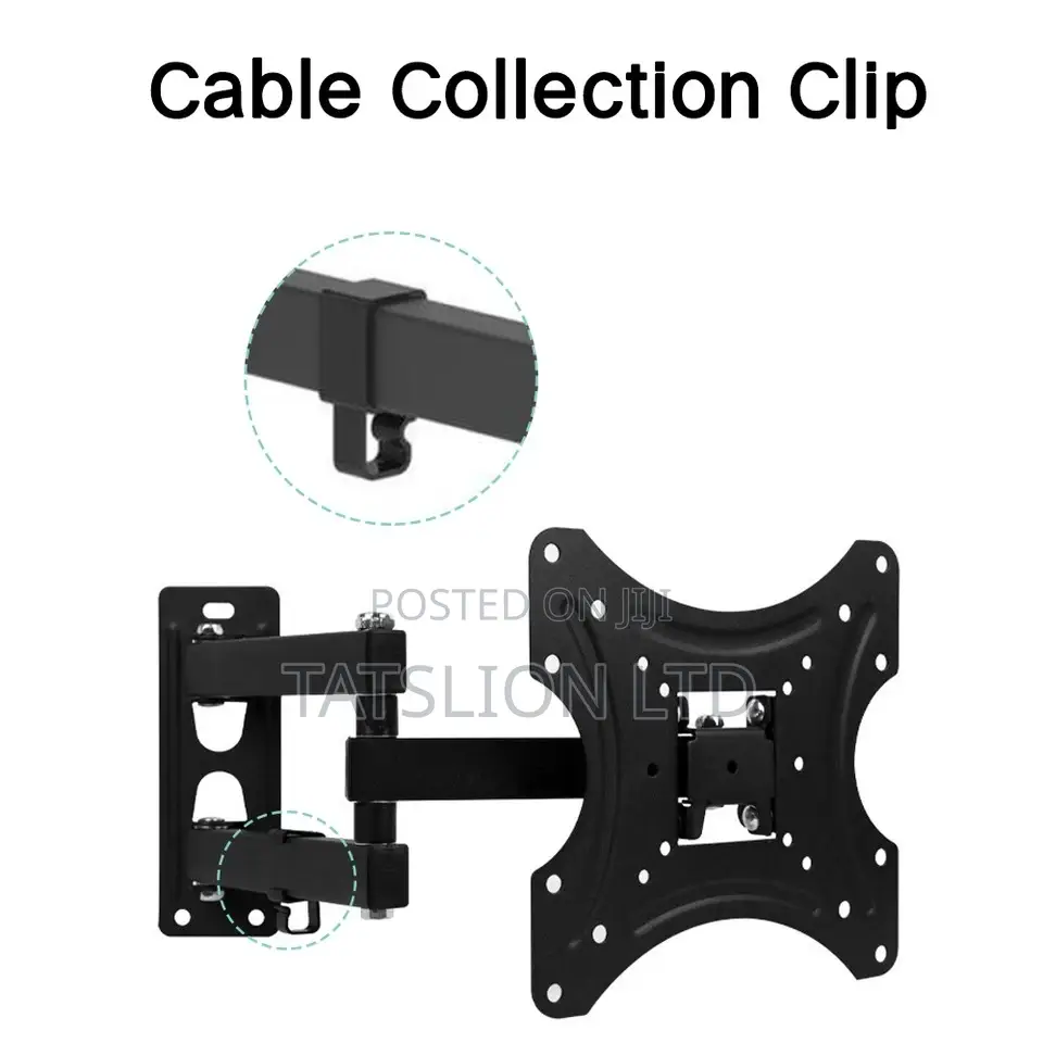 Tilt Swivel LED LCD TV Wall Mount Bracket 14 to 55