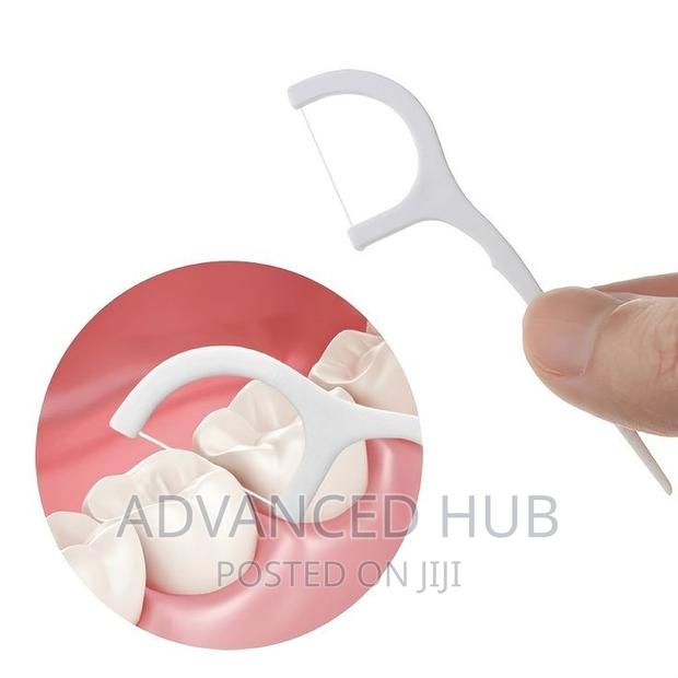 50pcs Dental Floss Toothpick - thumbnail 2