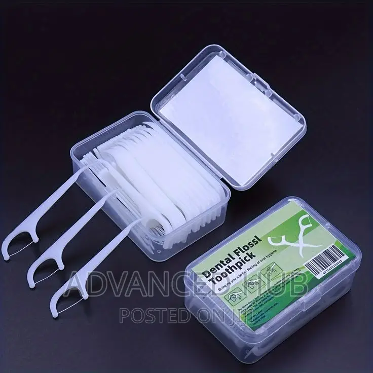 50pcs Dental Floss Toothpick