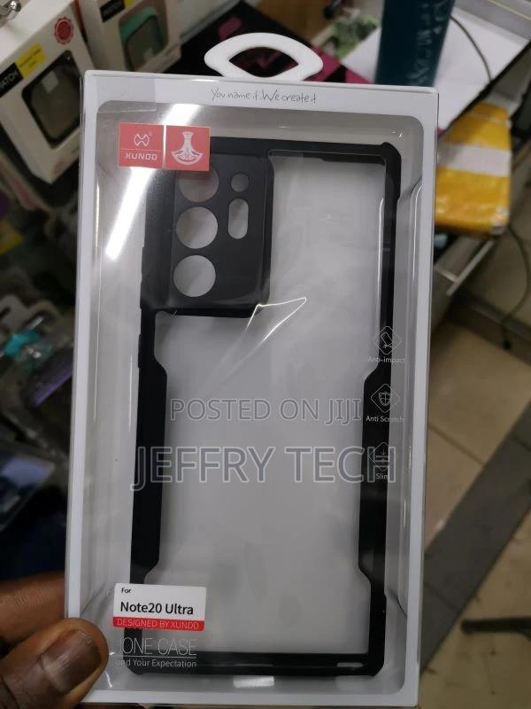 For Samsung Galaxy Note 20 Ultra Xundd Bumper Black Cover - main view