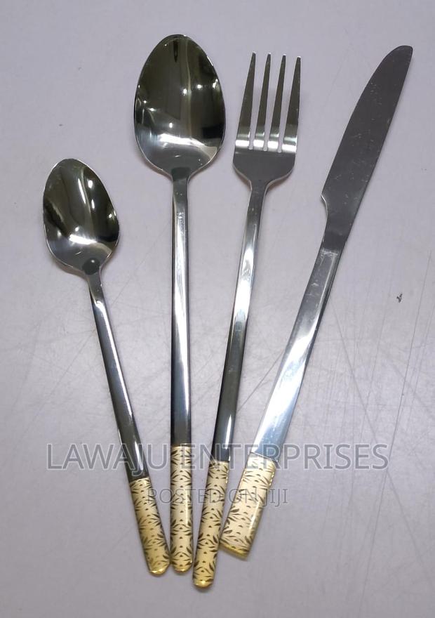 Golden Tip Silver Feng Heavy Stainless Cutlery