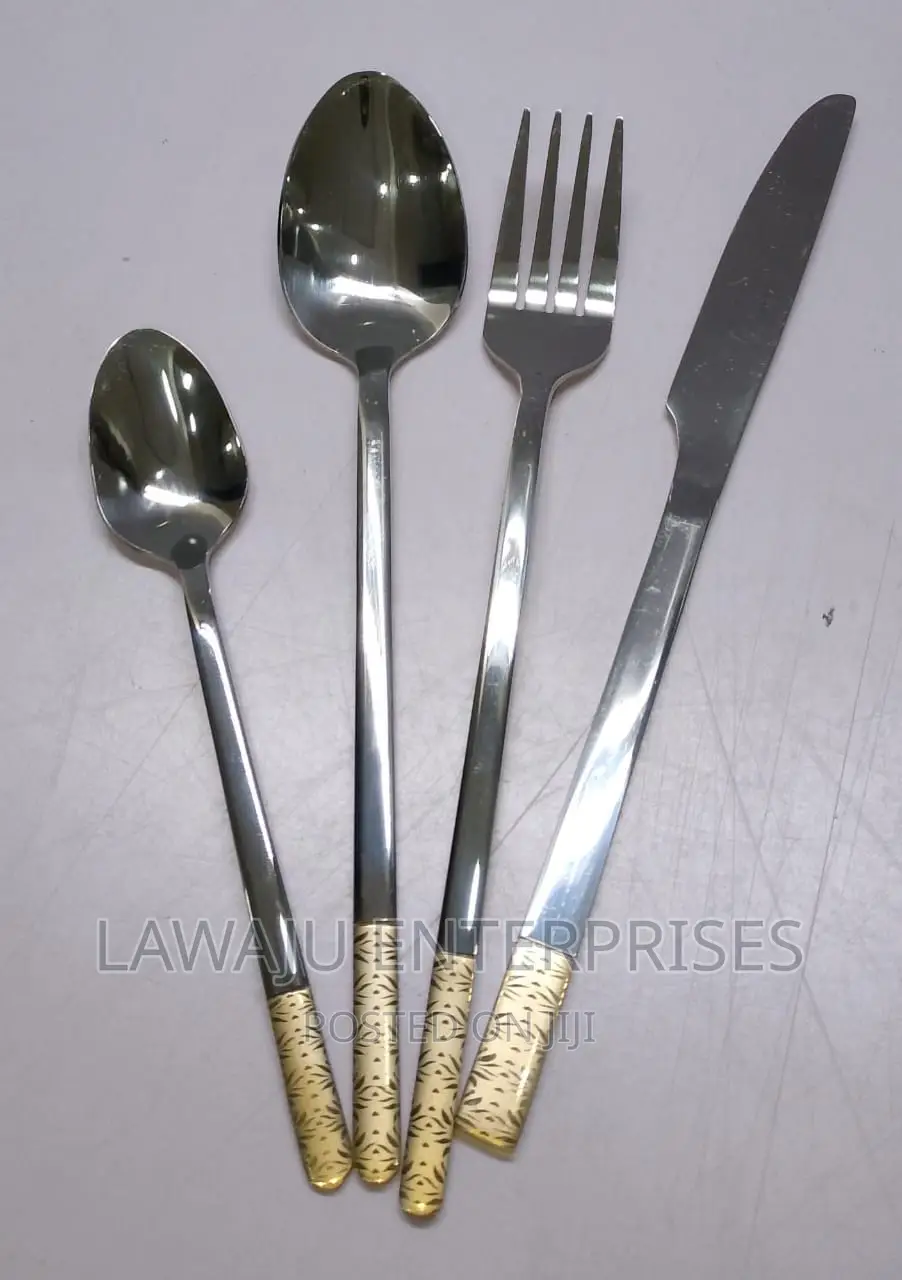 Golden Tip Silver Feng Heavy Stainless Cutlery