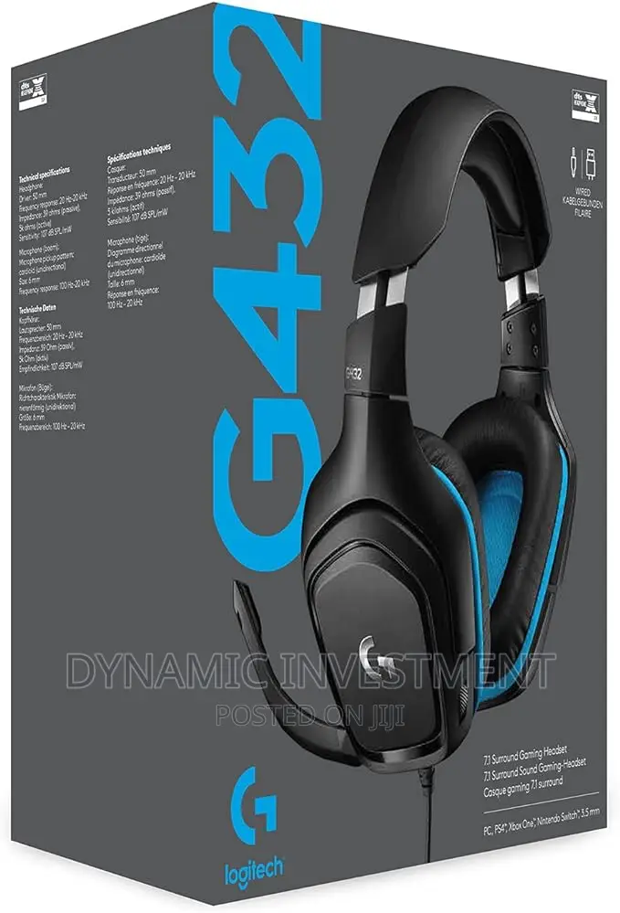 G432 Surround Sound Best Buy G432 Logitech G432 Headset Amazon On Sale