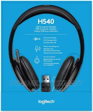 Logitech USB Headset H540 for Windows, Mac,Skype Certified