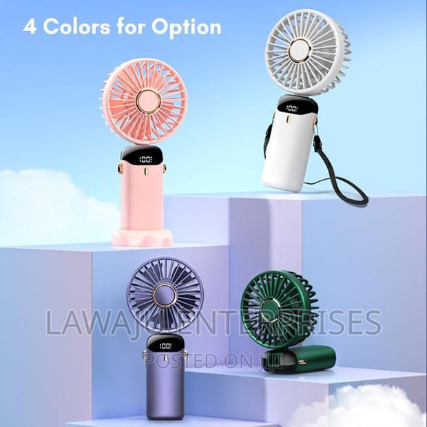 Portable Hand Held Mini Fan - thumbnail 3