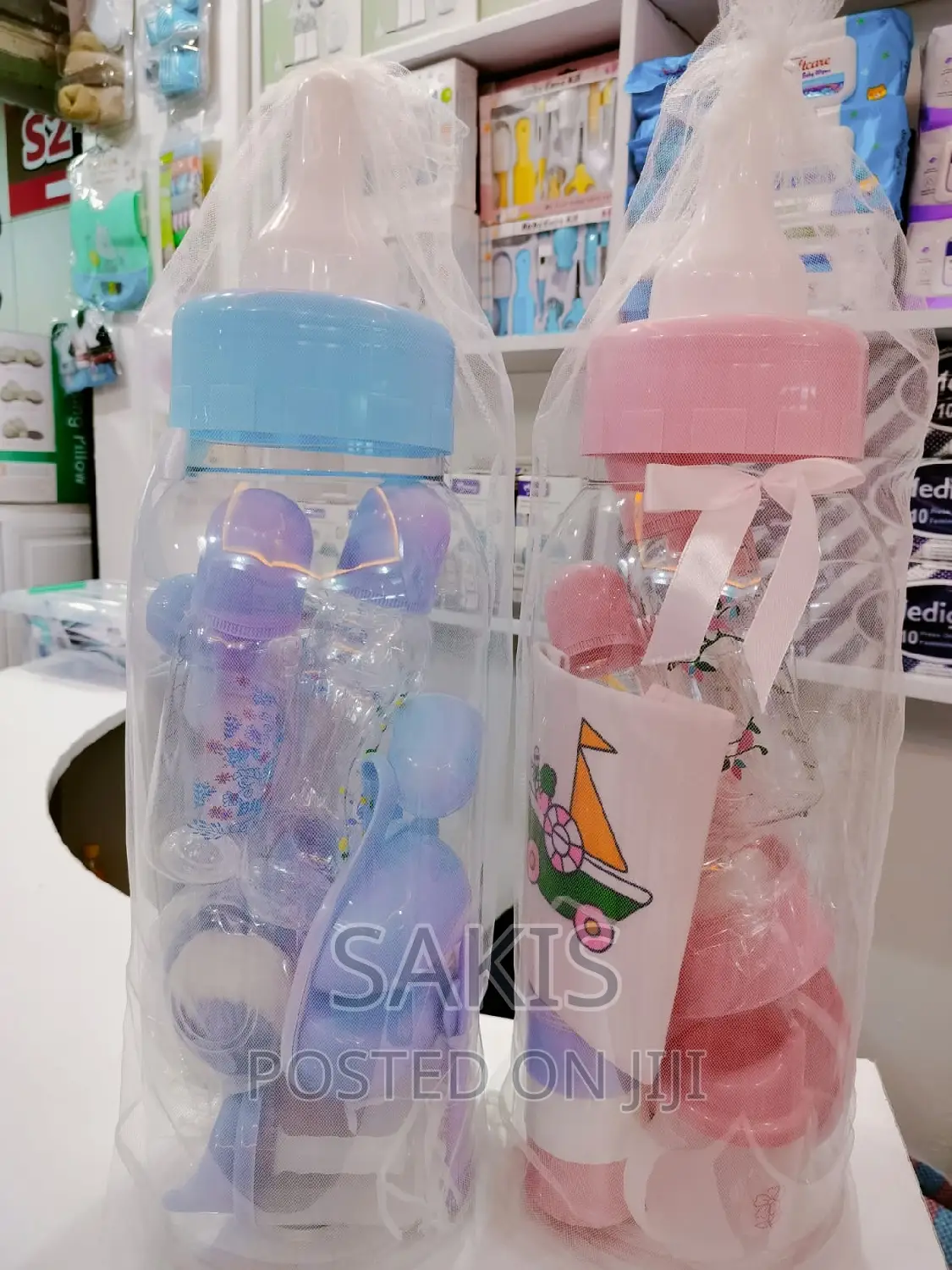 Giant Baby Bottle Bank. Free Delivery