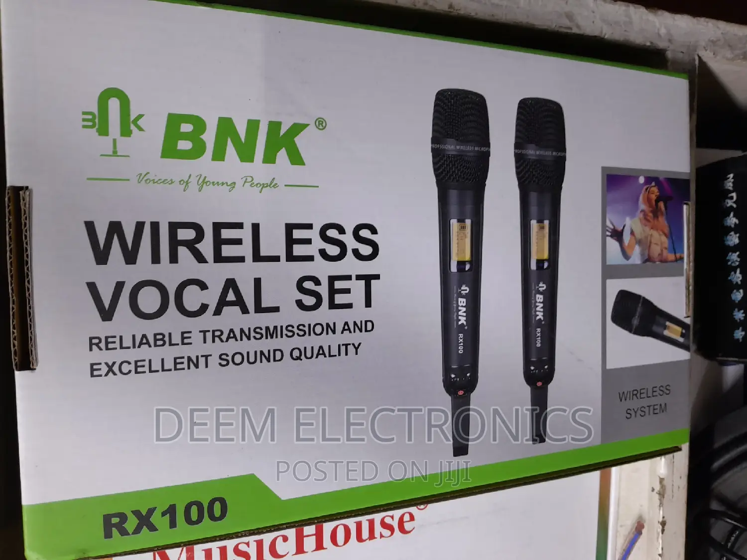 BNK Rx100 Wireless Double