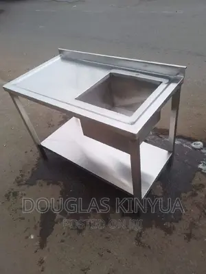Sink Single Bowl Stainless Steel. "