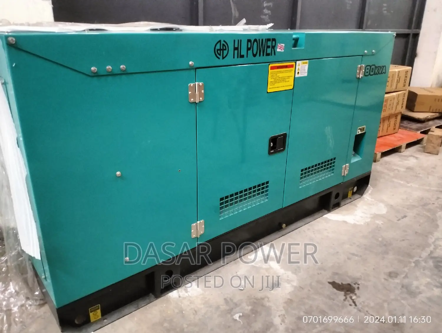 80kva Super Silent Power Generator