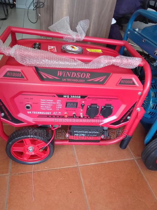 Windsor Generator 3.8kva Petrol Powered