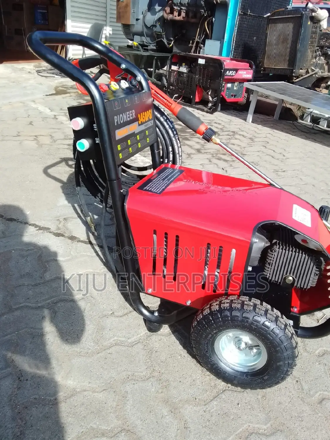 Pioneer Carwash High Pressure Washer Machine Available