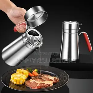 *Stainless Steel Oil Jar/ Dispenser