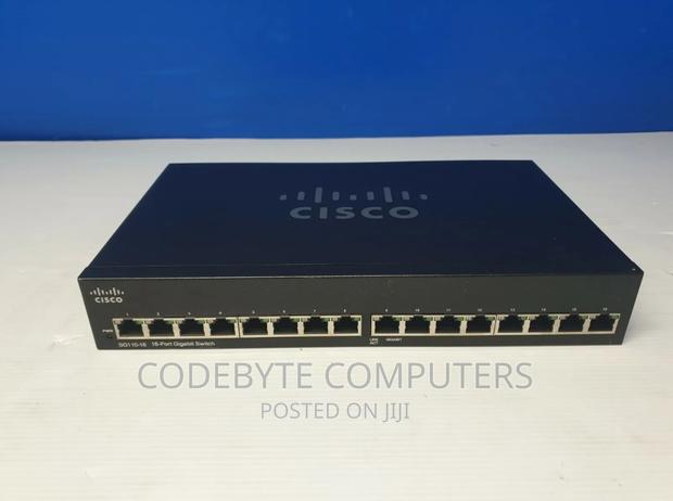 Cisco SG110-16 Port Unmanaged Switch | 16 Gigabit Ethernet
